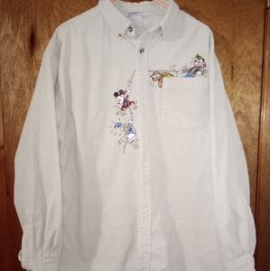 Vintage Disney corduroy shirt